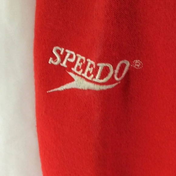 Speedo Men’s  Track Jacket Sweatshirt Large Vintage - Picture 2 of 8